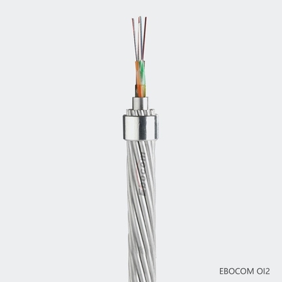 OPGW-48B1-100 118.8;66.2 Cáp dây đất 48 72 288 lõi cho tòa tháp cơ sở hạ tầng Comuni