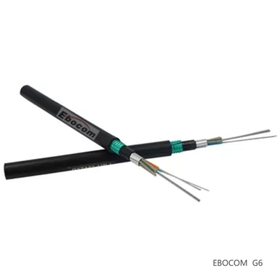 Outdoor GYTY53 Cáp quang sợi 2 12 24 36 48 lõi Hệ thống dây chuyền đặt rào