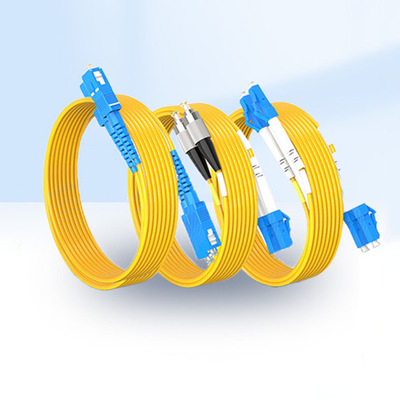 Cáp vá sợi quang LC SC FC ST Duplex SM G.652D G.657A1 2.0mm 3.0mm Với áo khoác PVC LSZH