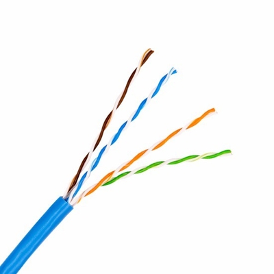 CAT5E CAT6 Cáp mạng UTP 24AWG Hướng dẫn đồng cho cổng Ethernet truyền dữ liệu