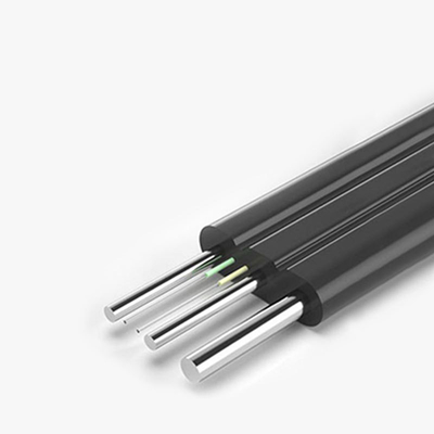 Cáp quang thả FTTH ngoài trời GJYXCH 1 lõi Cáp quang G657A1 Với thành phần chịu lực bằng thép