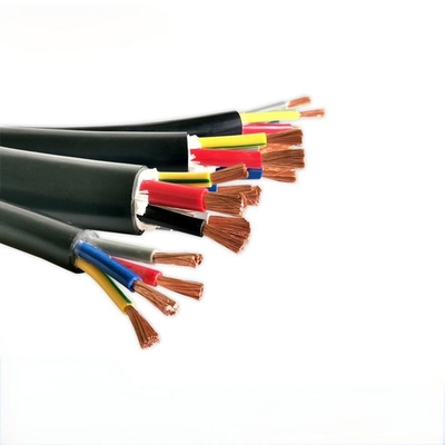 RVV Cáp điện Cáp điện đa dây dẫn 2 3 4 5 lõi 0,75 1 1,5 2,5 4 6 MM