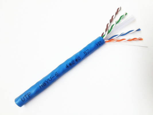 CAT-6a FTP UTP CAT6 Lan Cable CAT 6 24AWG Sợi đồng đinh cho cổng chuyển mạch