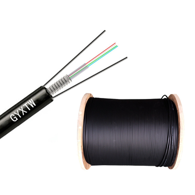 Cáp quang GYXTW 4 lõi Single Mode G652D Tiêu chuẩn Băng thép bọc giáp Chịu lực kéo cao cho các dự án Viễn thông ngoài trời