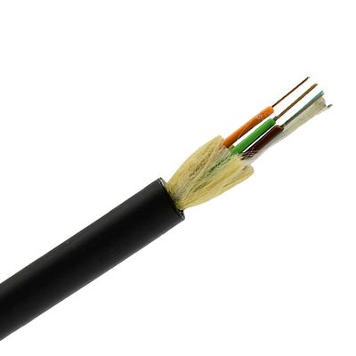 Cáp tự hỗ trợ trên không ADSS 24 lõi chế độ đơn cho 100m Span Với áo khoác PE