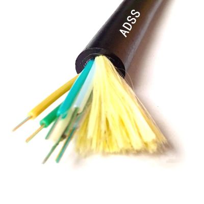 Cáp quang ADSS 48 lõi G652D chế độ đơn cho 100m Span.
