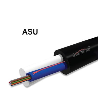 ASU tự hỗ trợ ống FRP 7.0/8.0 HDPE Drop Cable