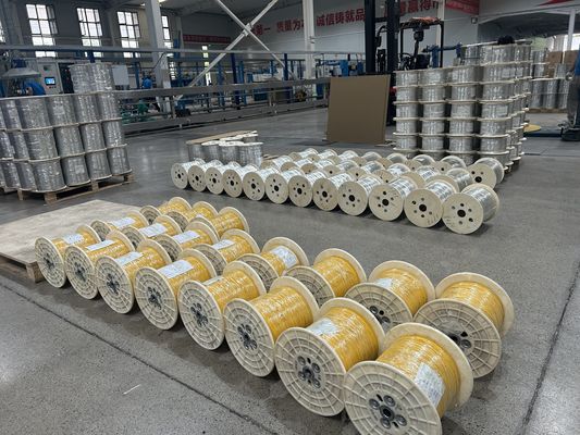 Cáp quang trong nhà EBOCOM GJFJV GJFJH 2-24 sợi, Single Mode G652D, dùng cho truyền thông phân phối