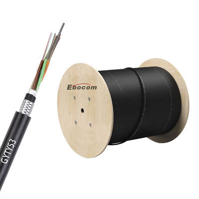 Cáp quang GYTY53 chôn trực tiếp  Hệ thống cáp 12 24 36 48 sợi