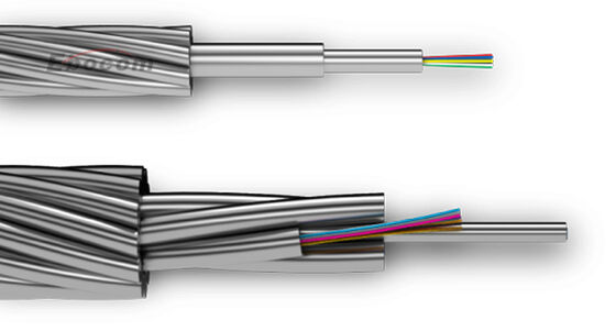 Cáp chống sét có cáp quang OPGW 72B1-150 72 96 144 Sợi cho Trụ 220KV 110KV Truyền thông