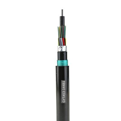 48/96/144 Core GYTA53 Cáp sợi bọc thép ống dẫn ngầm hạng nặng & chôn vùi